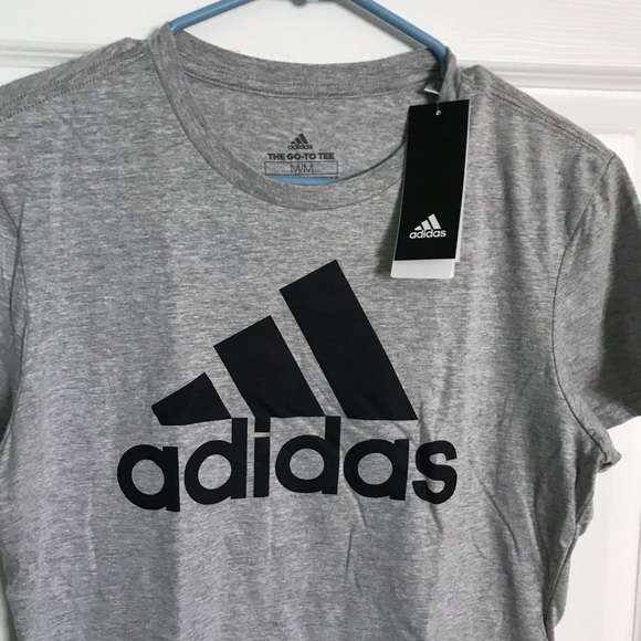 Adidas Gray Women’s Shirt, Brand New - Picture 2 of 6